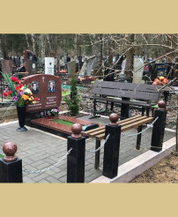 Лавочки на кладбище